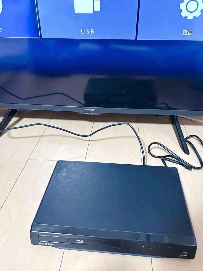 FUNAI FBP-H220 動作確認済み　DVDプレイヤー　Blu-ray