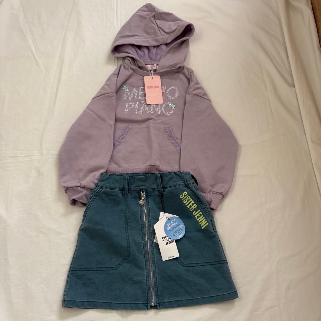 新品女の子秋冬物 まとめ売り120cm mezzopianoフォーマルアウター