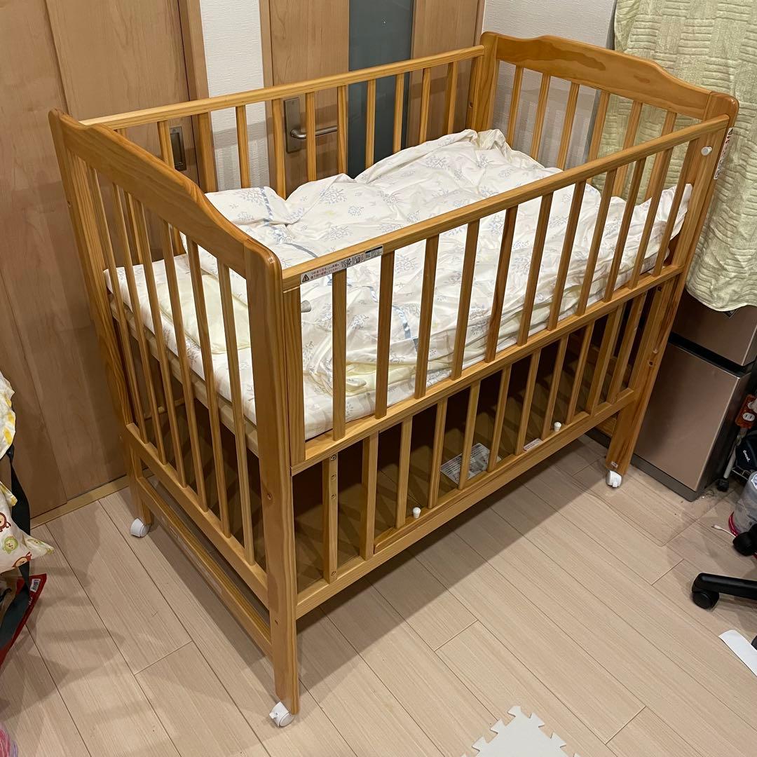 兵庫県 大阪府 KATOJI カトージ ベビーベット ハイタイプ ハイシート