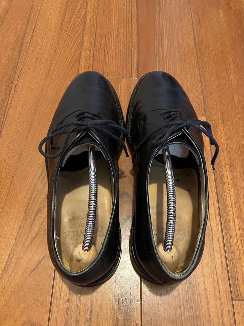 Berwick バーウィック プレーントゥ ダイナイト 26.5cm 型押し