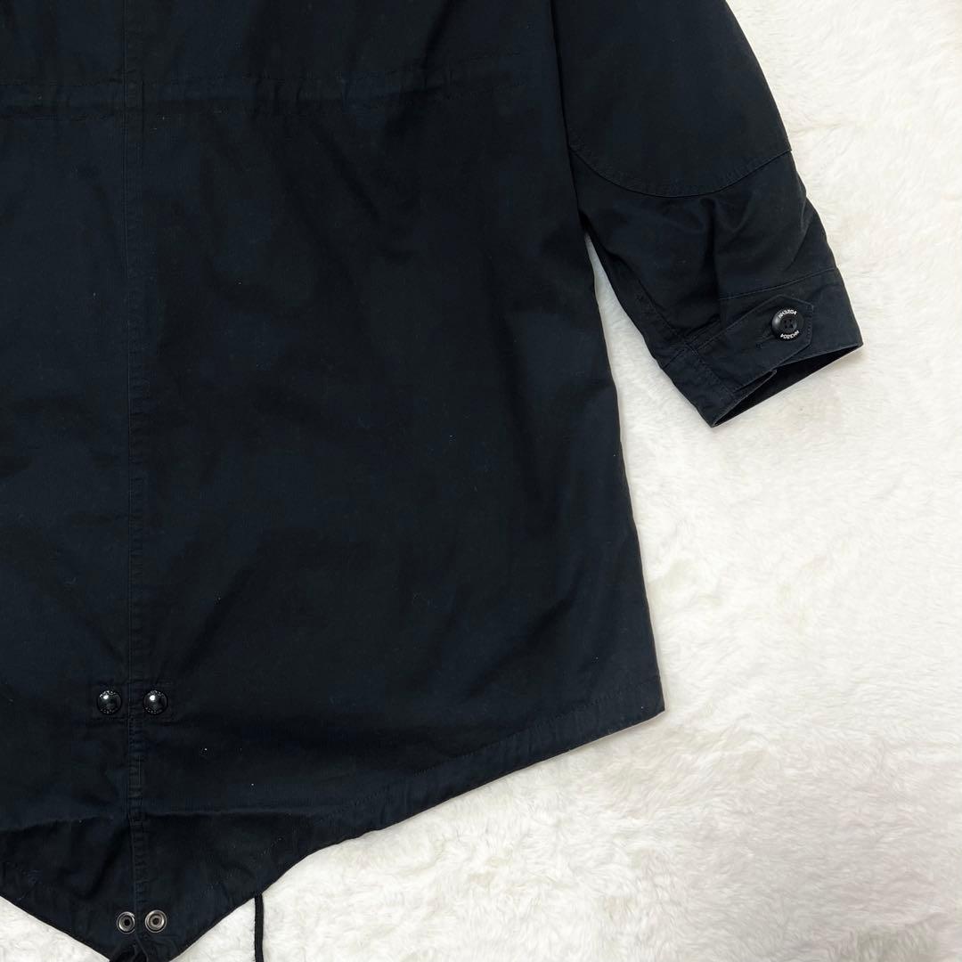 【にや】ネイバーフッド✨️10周年記念　モッズコート　ファー　取り外しフード