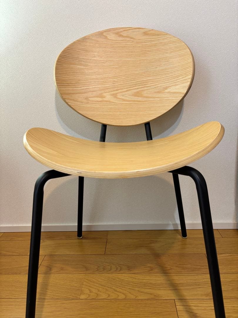 Ｊ Kanademono 曲げ木 プライウッド チェア 中古　カナデモノ