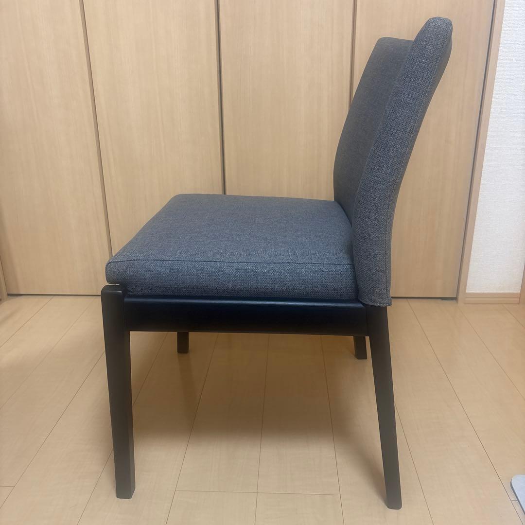 ダイニングチェア【グレー】超美品1脚