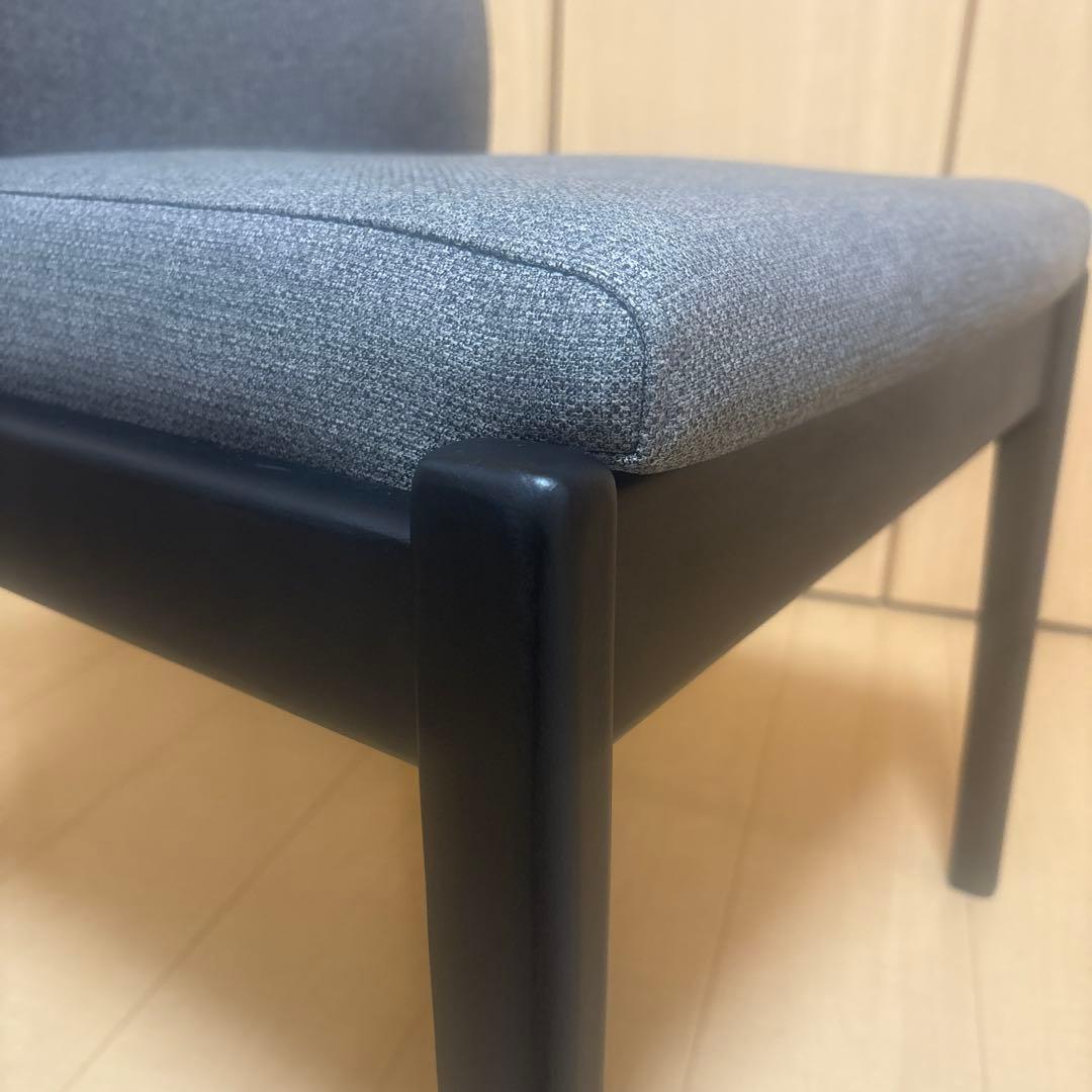 ダイニングチェア【グレー】超美品1脚