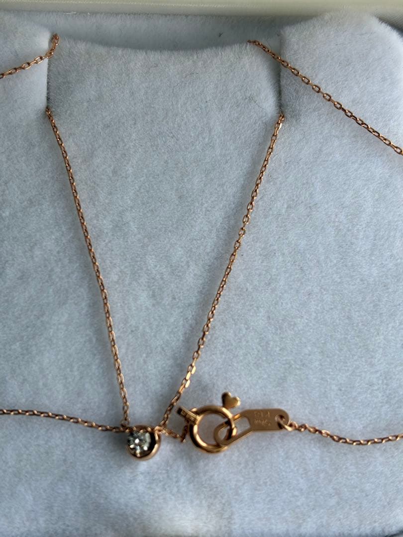 18K スタージュエリーMOON SETTING 0.04ct 定価90200円