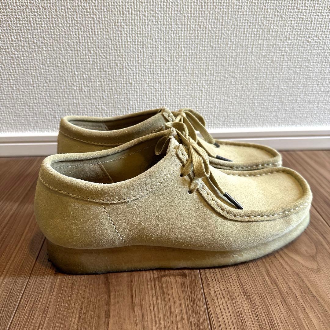 CLARKS ORIGINAL's Wallabee メープル UK7