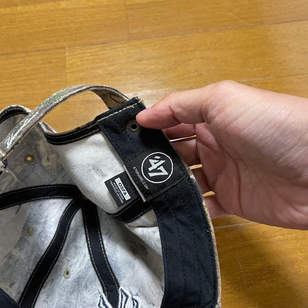 美品！47 Brand キャップ ヤンキース 帽子 リアルツリー カモ