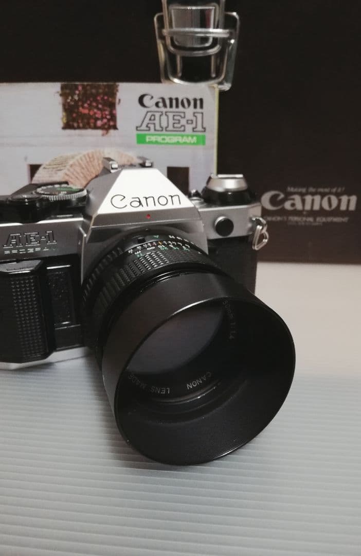 CanonAE-1 Program フィルム 50mmレンズ 説明書付き