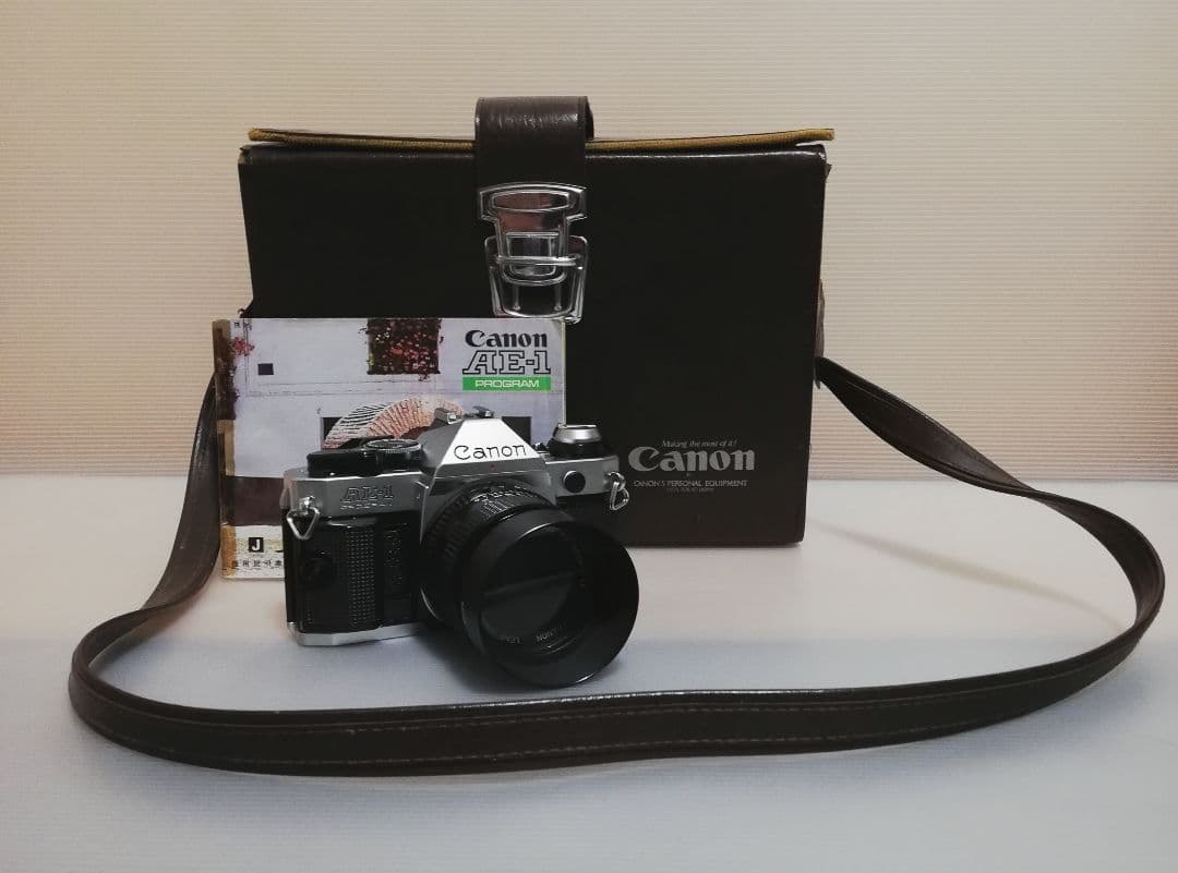 CanonAE-1 Program フィルム 50mmレンズ 説明書付き