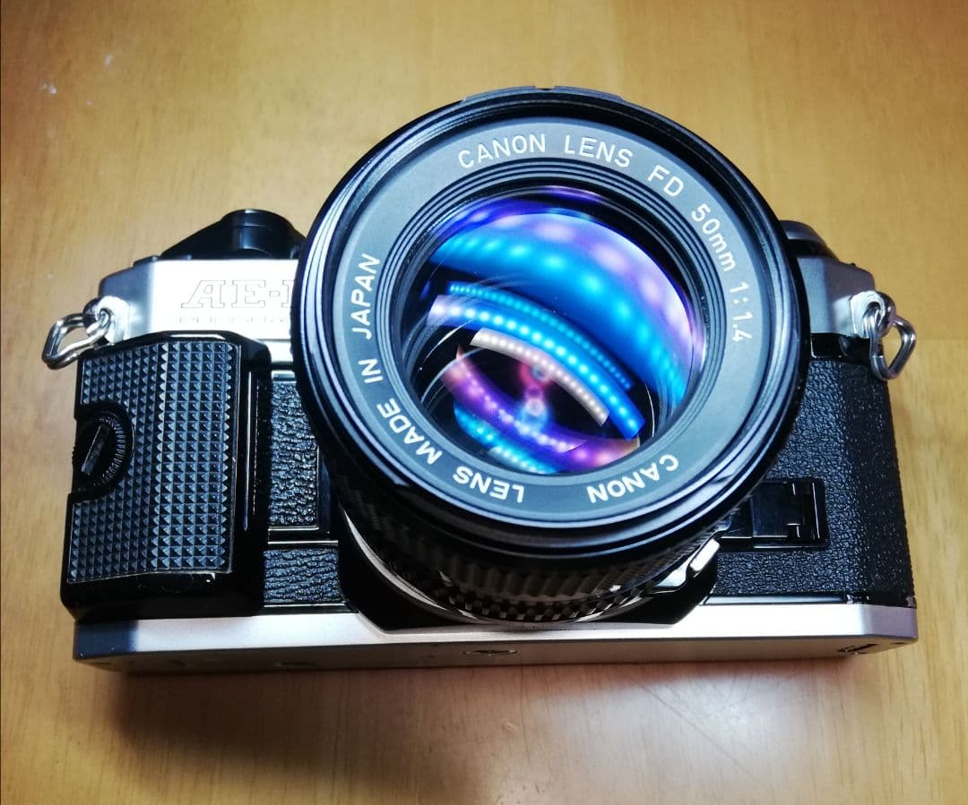 CanonAE-1 Program フィルム 50mmレンズ 説明書付き