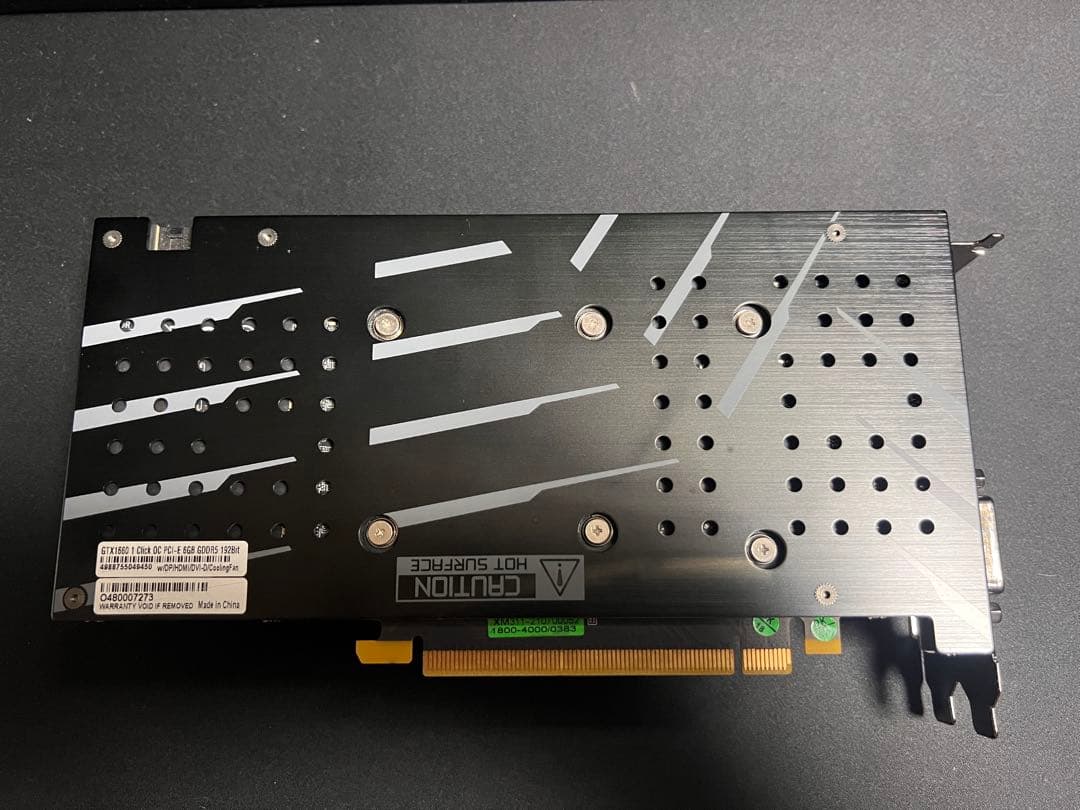 玄人志向 NVIDIA GeForce GTX 1660 ジャンク