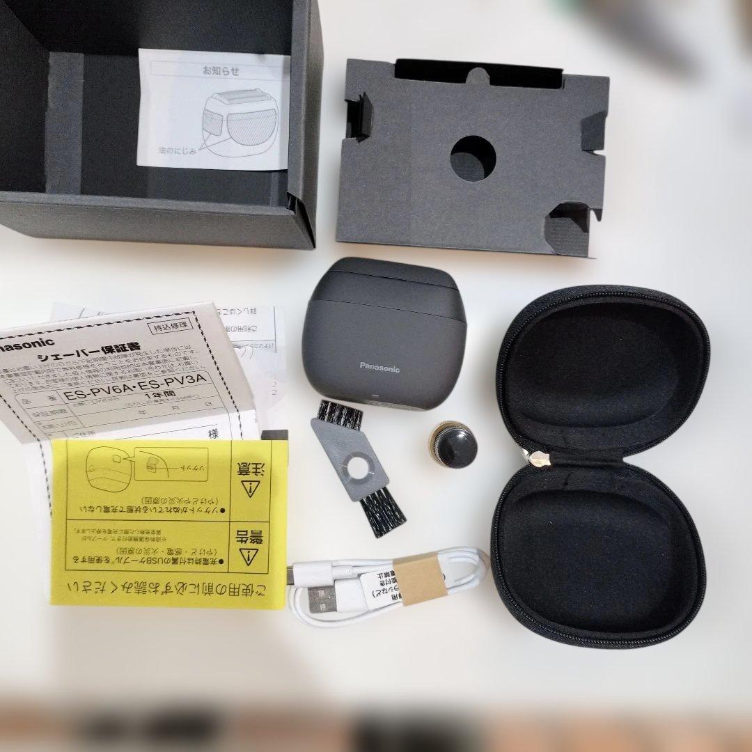 パナソニックメンズシェーバー ベーシックタイプ 5枚刃 ES-PV3A-K