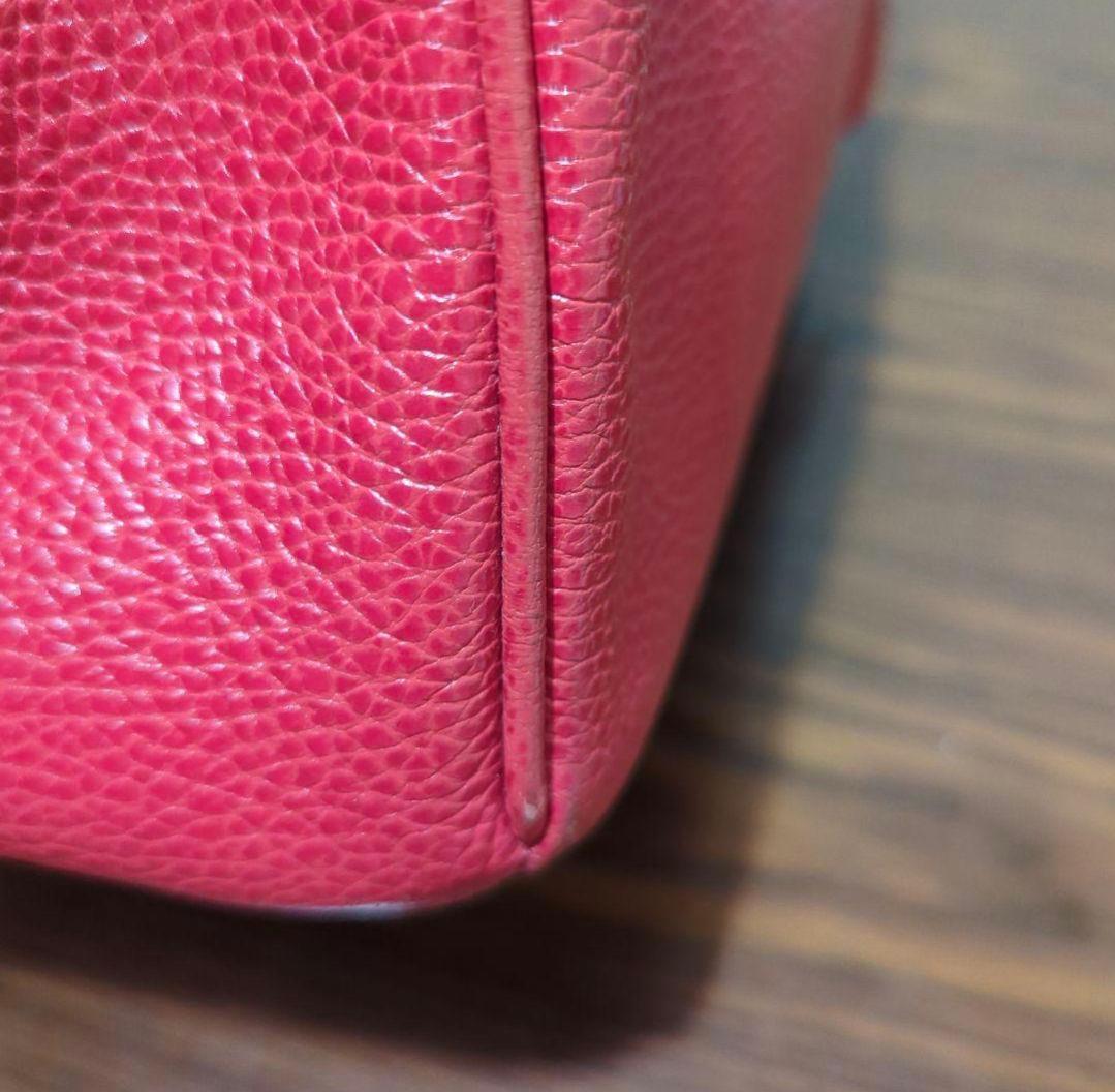 ヘンリーハイクラス HIGH CLASS レッド ハンドバッグ