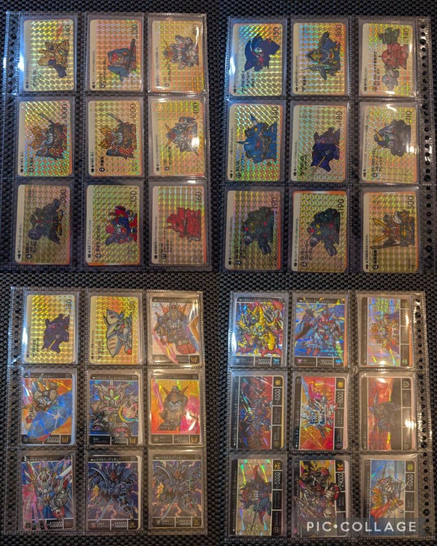 当時モノ【押入れの中思い出】SDガンダム/ナイトガンダム等カードダス約1150枚