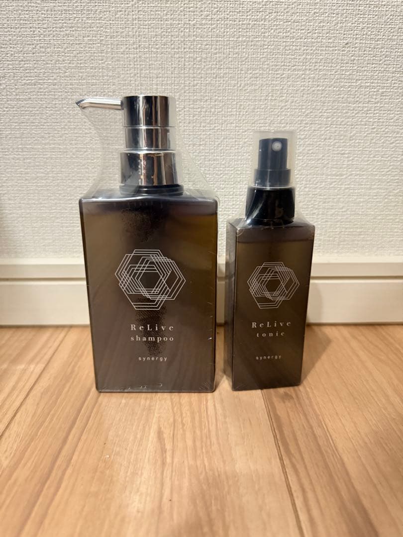 【新品未使用】シナジー　リライブシャンプー トニック　育毛