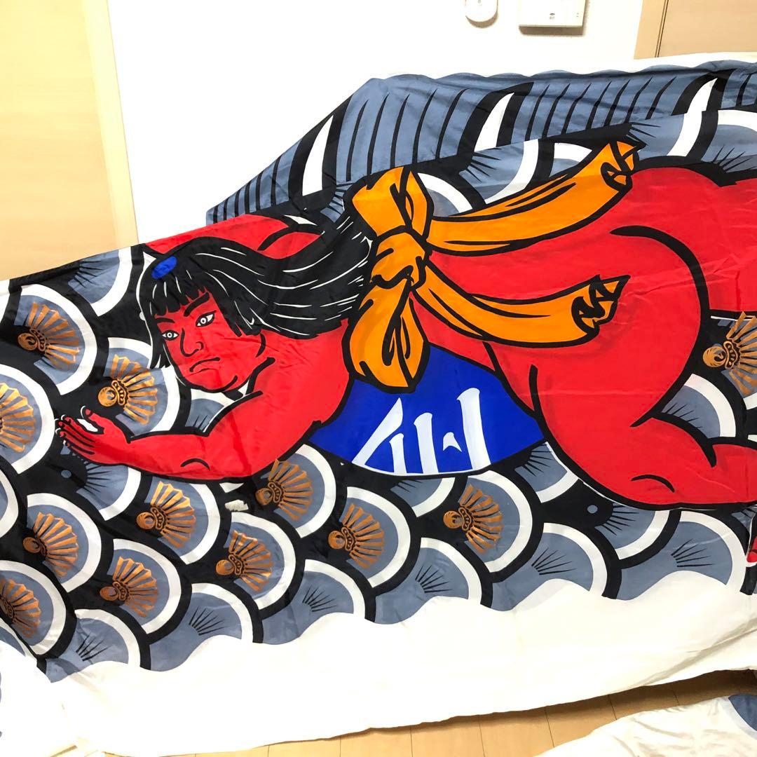 鯉のぼり　キング印　金太郎　7m 7m 6m 5m 計4本　カネボウナイロン