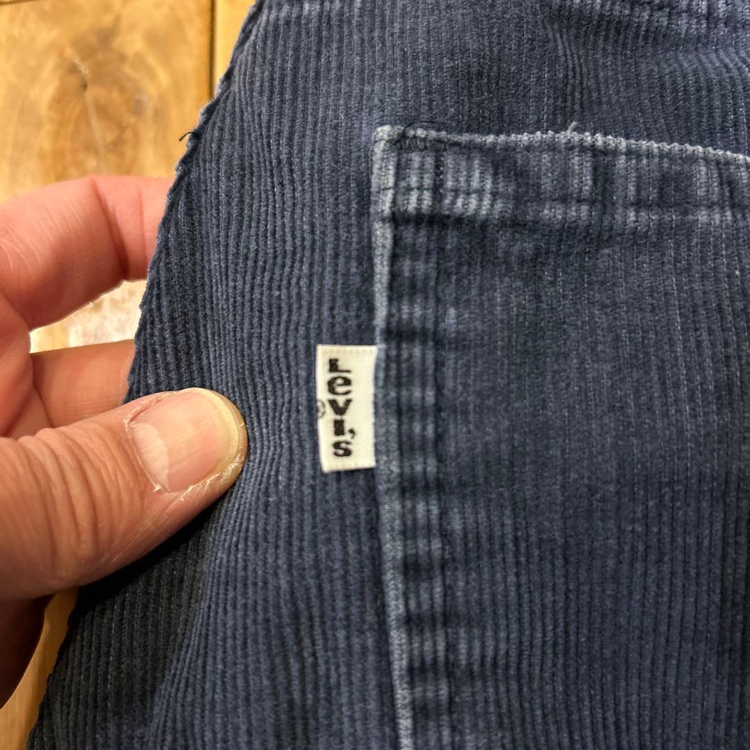 コンディション最高‼︎ リーバイス519-1517 コーデュロイ 紺 W80㎝
