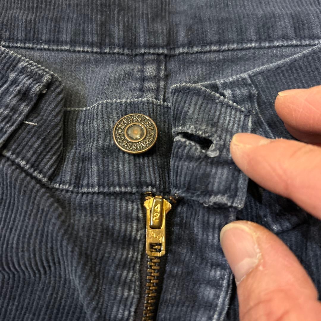 コンディション最高‼︎ リーバイス519-1517 コーデュロイ 紺 W80㎝