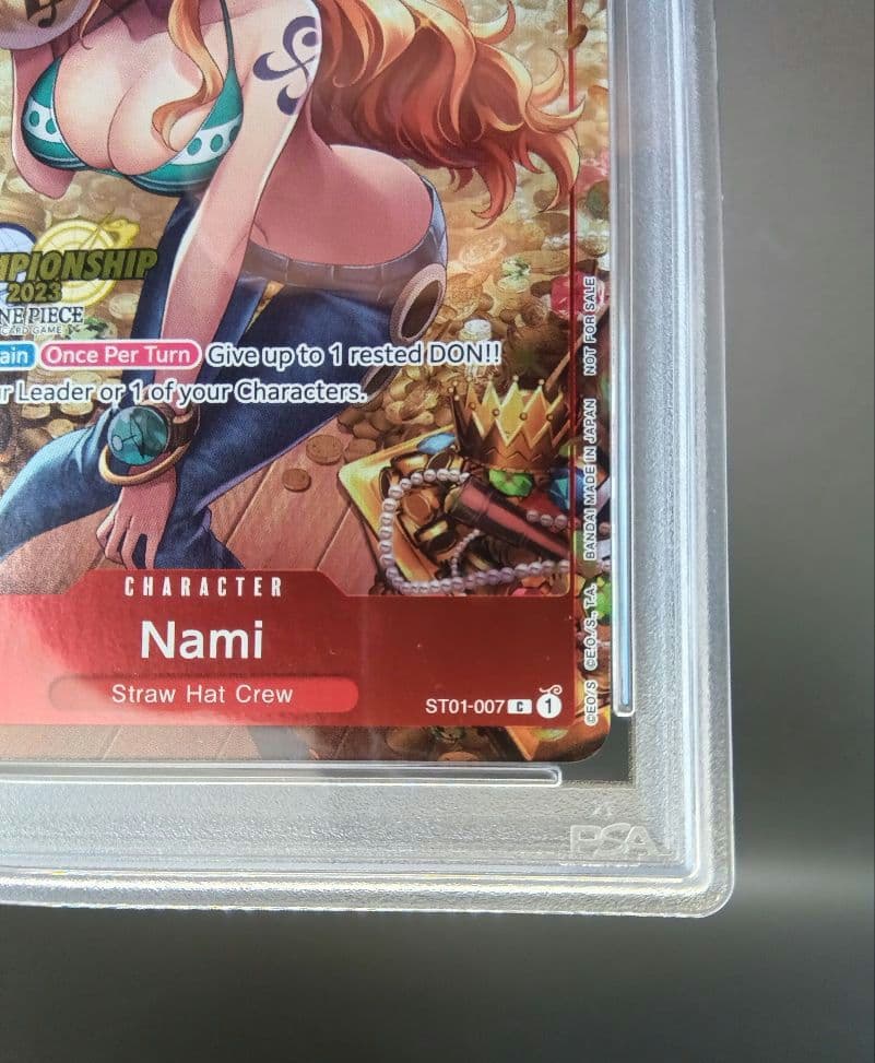 英語　ナミ　PSA10　2023CS　鑑定品　匿名配送