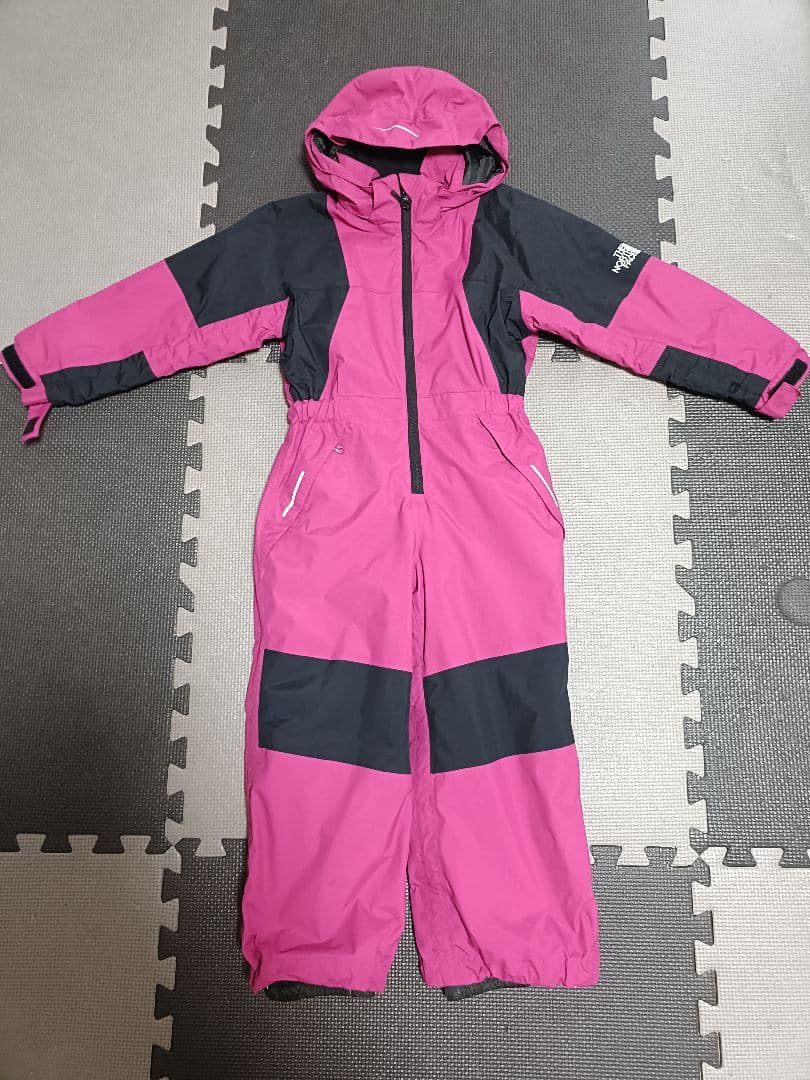 THE NORTH FACE 子ども スノーウェア ピンク　ジャンプスーツ110