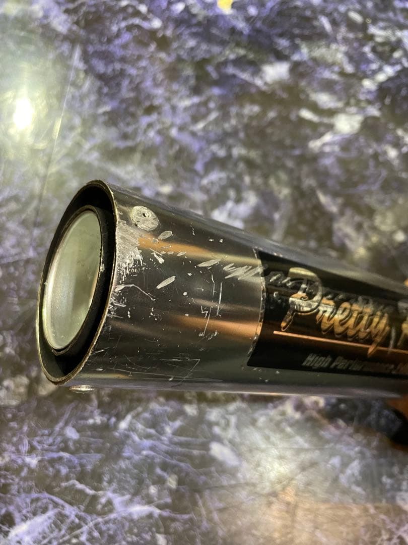 50〜50.8π用ステンレス製激鳴きバッフル ワル鳴きステッカー付き