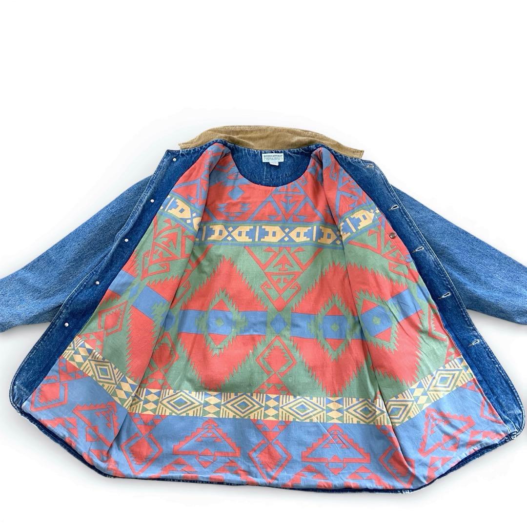 90s バナナリパブリック SAFARI＆TRAVEL デニム カバーオール