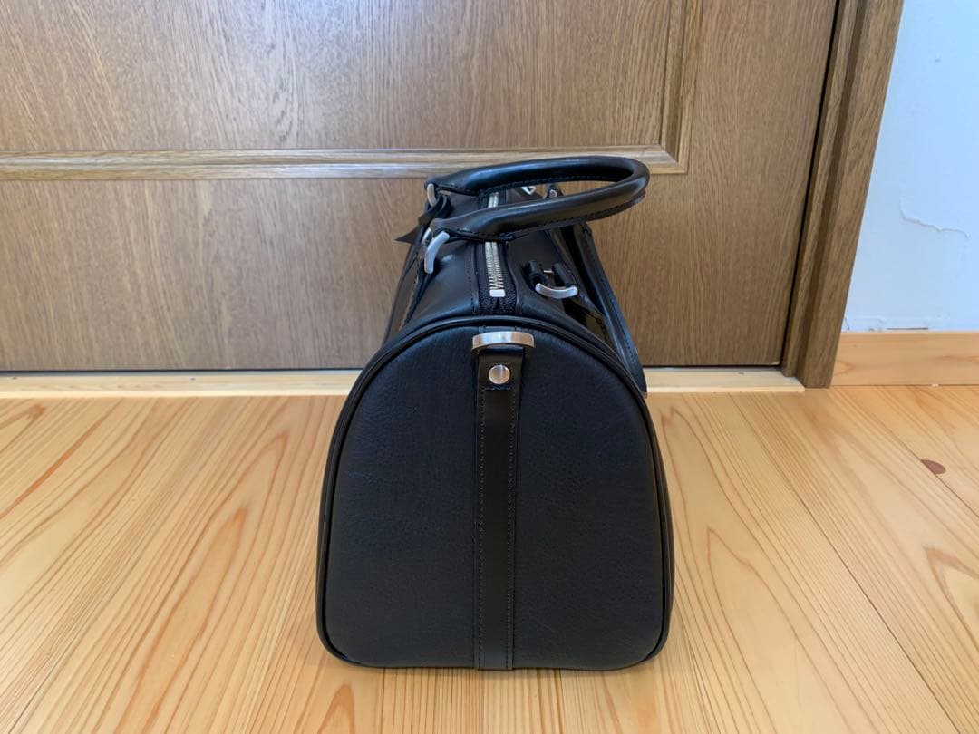 MBハイエンド レザーショルダーバッグ ミニボストン