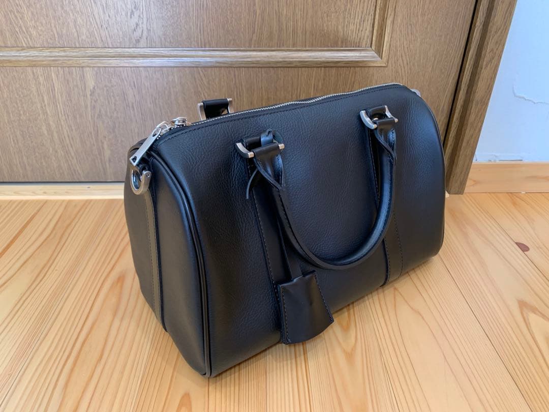 MBハイエンド レザーショルダーバッグ ミニボストン