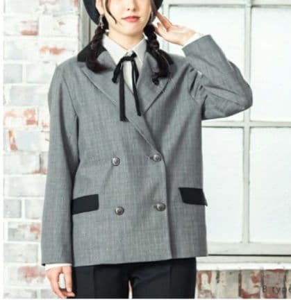 【美品】アリサナ　卒服　卒業式　165　フォーマルパンツスーツ　グレンチェック