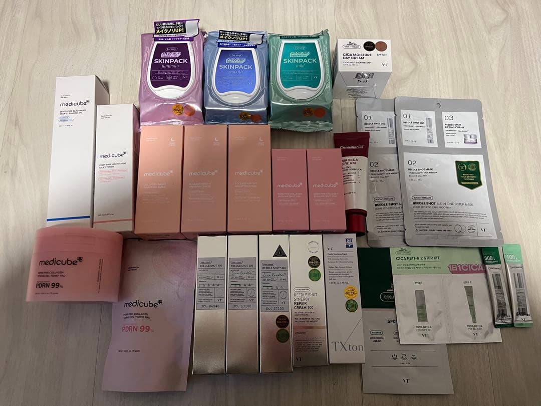 【に】【新品未使用】韓国スキンケア　まとめ売り