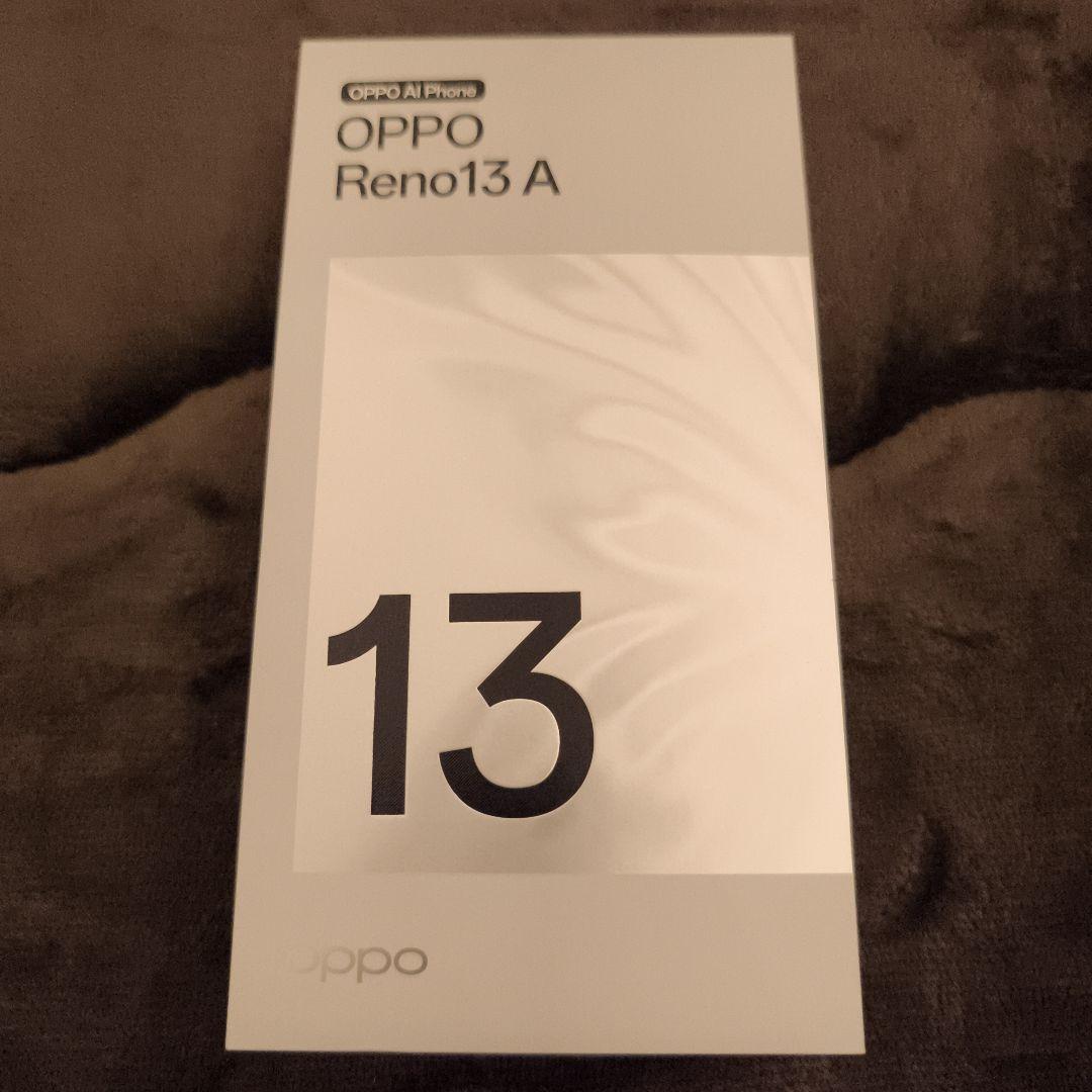 M*み様 国内版SIMフリー OPPO Reno13 A 限定BOX 急速充電ア