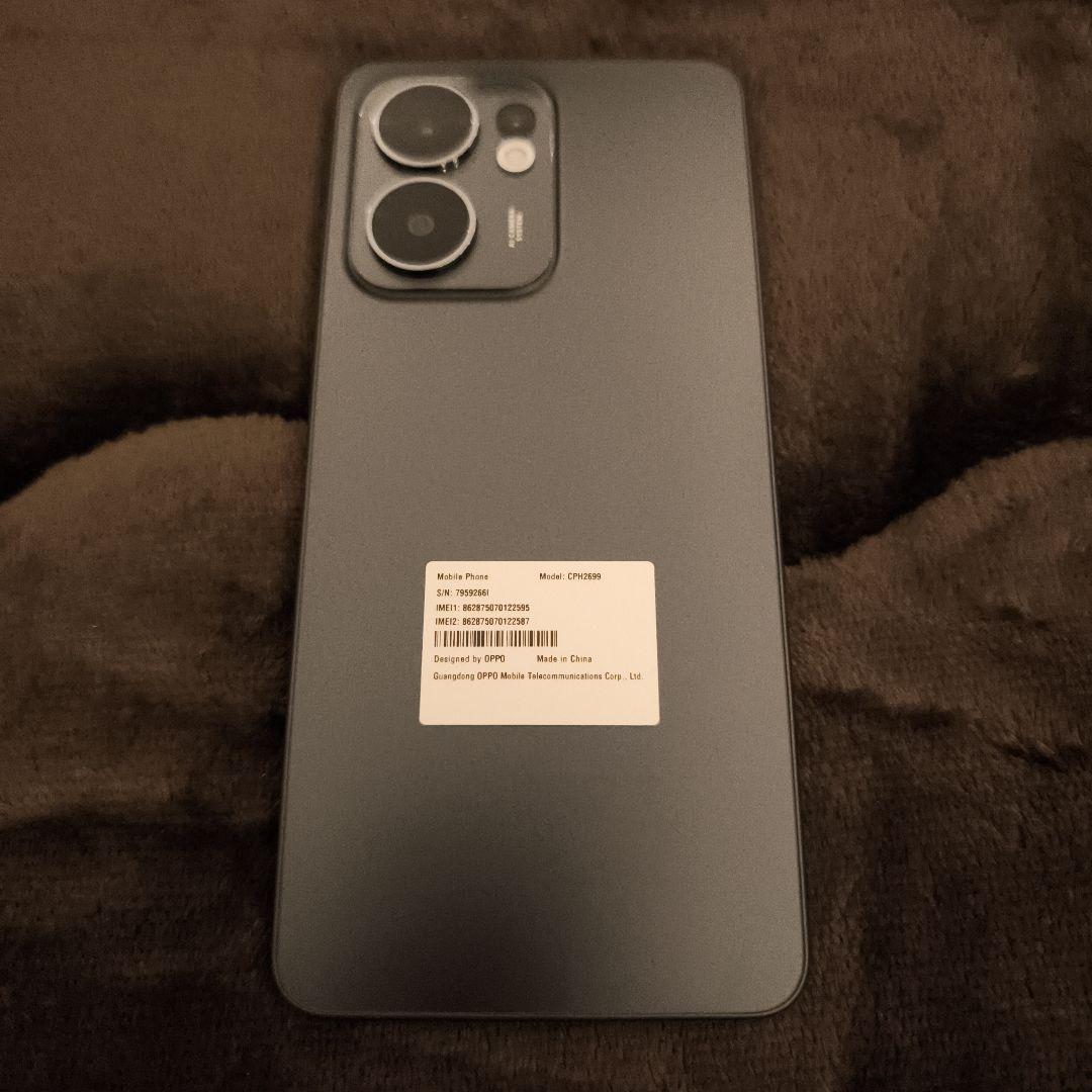 M*み様 国内版SIMフリー OPPO Reno13 A 限定BOX 急速充電ア