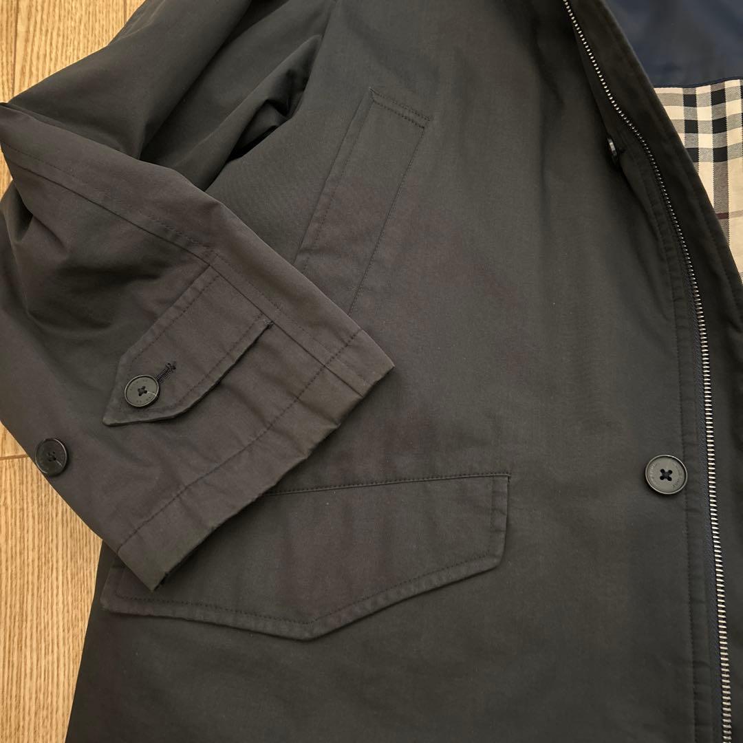 最終値引き　BURBERRY LONDON ネイビーコート　サイズＭ