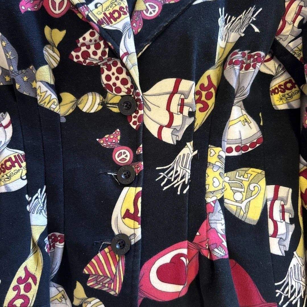 Moschino キャンディ柄 テーラードジャケット