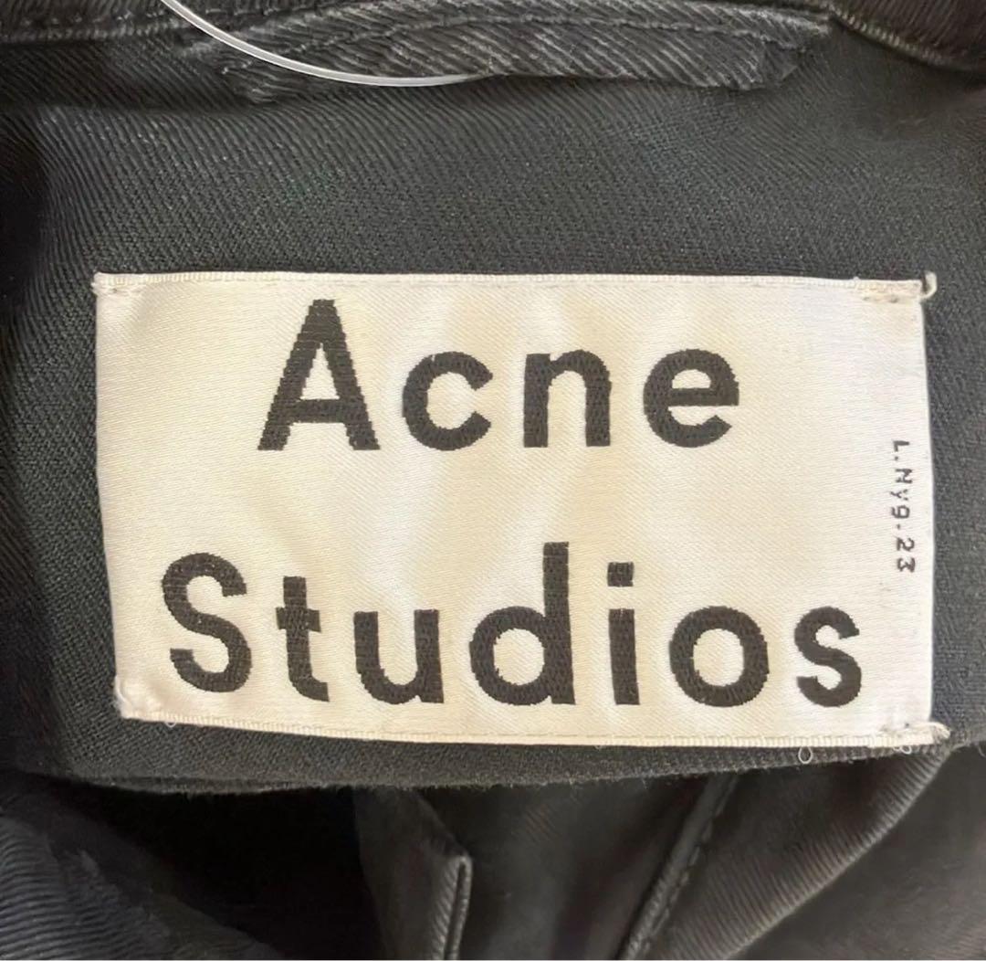 Acne Studios ブラック デニムジャケット