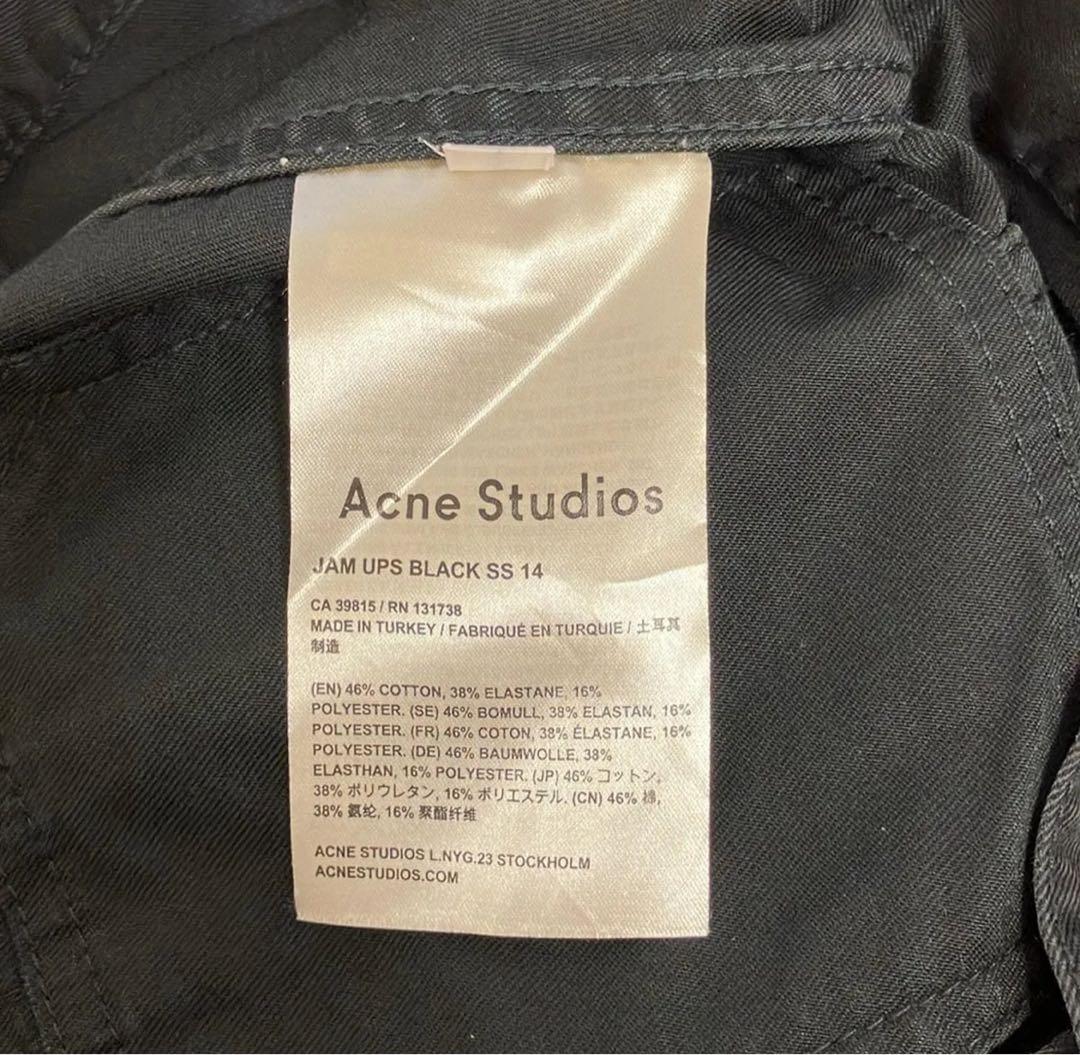 Acne Studios ブラック デニムジャケット