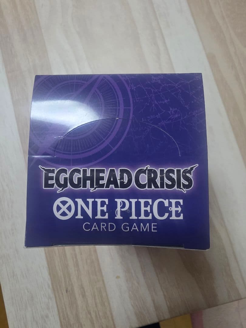 【テープ付き】ワンピースカードEGGHEAD CRISIS エッグヘッド1box