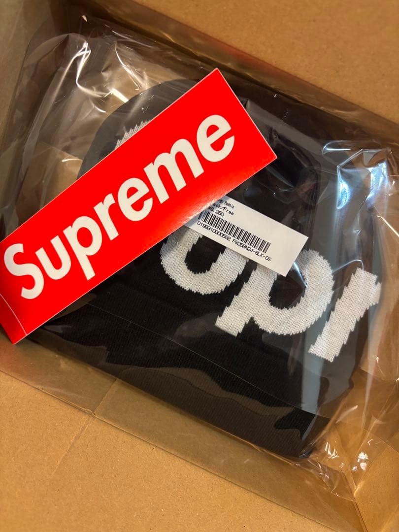 【新品】Supreme Big Logo Beanie