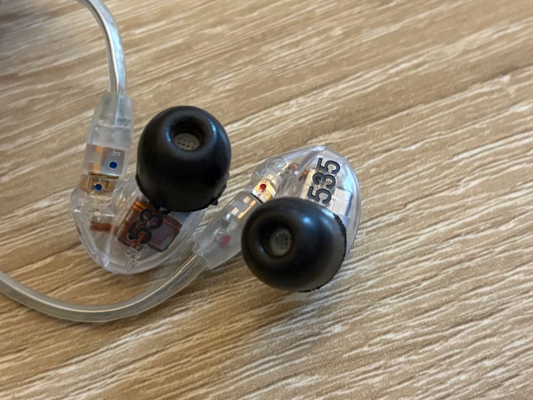 SHURE SE535 有線イヤホン クリア SE535-CL-A 2022