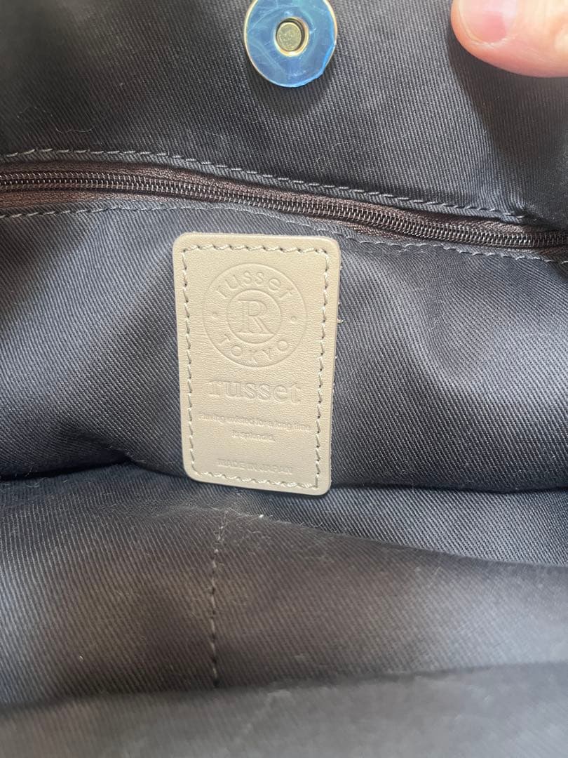 russet ラシット モノグラム　ファー　ショルダー　バッグ