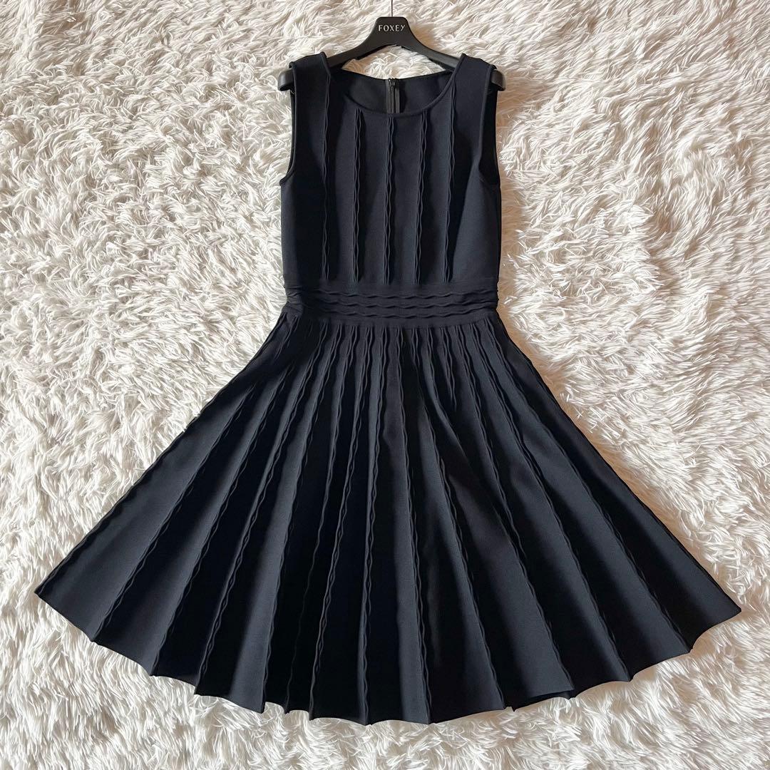 極美品✨ フォクシー Knit Dress サマーニット 定価9.5万円 近年
