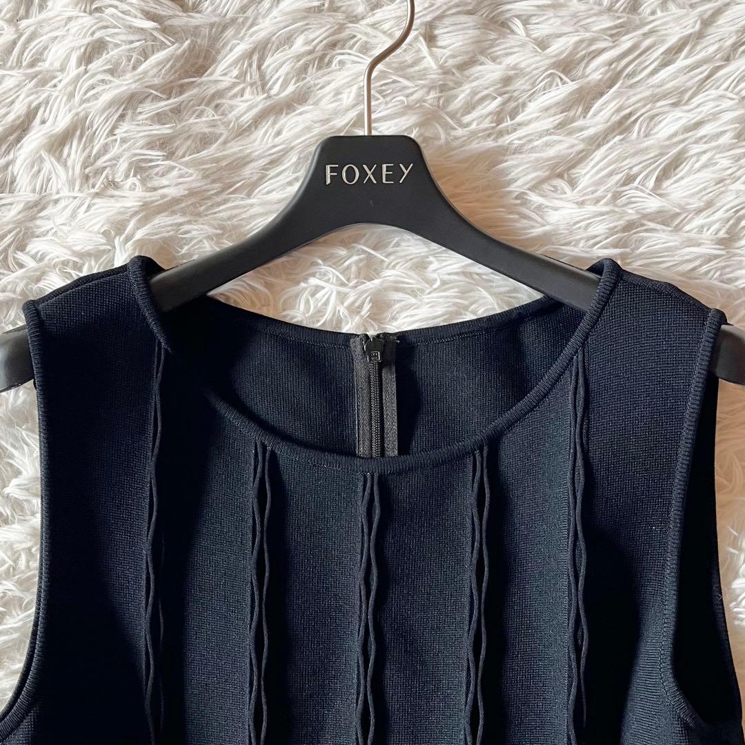 極美品✨ フォクシー Knit Dress サマーニット 定価9.5万円 近年