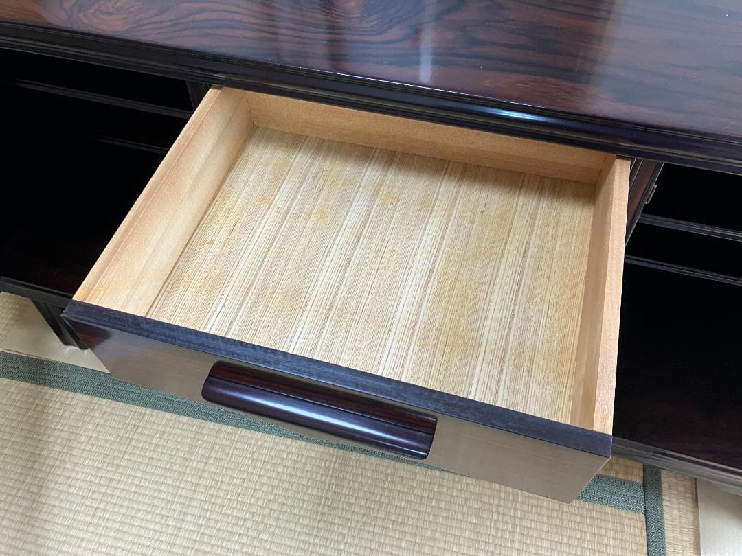 【最終出品】TAKEDOMI製！昭和レトロ　ローズウッド　サイドボード　希少品
