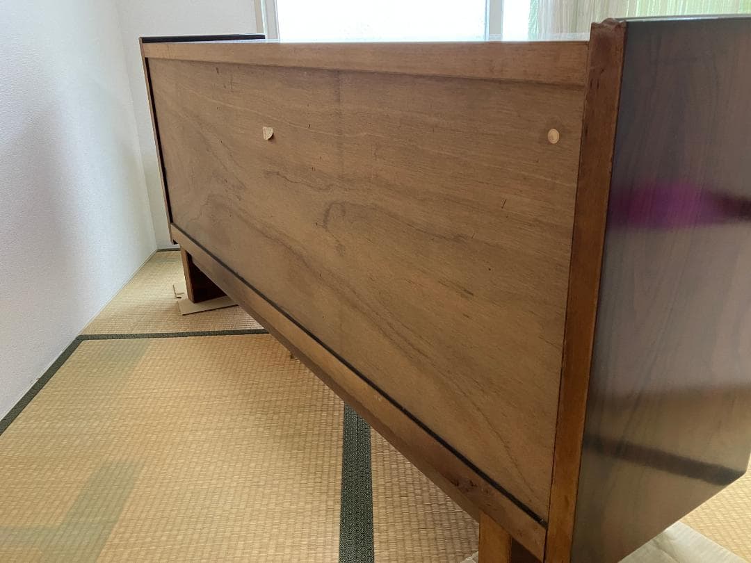 【最終出品】TAKEDOMI製！昭和レトロ　ローズウッド　サイドボード　希少品