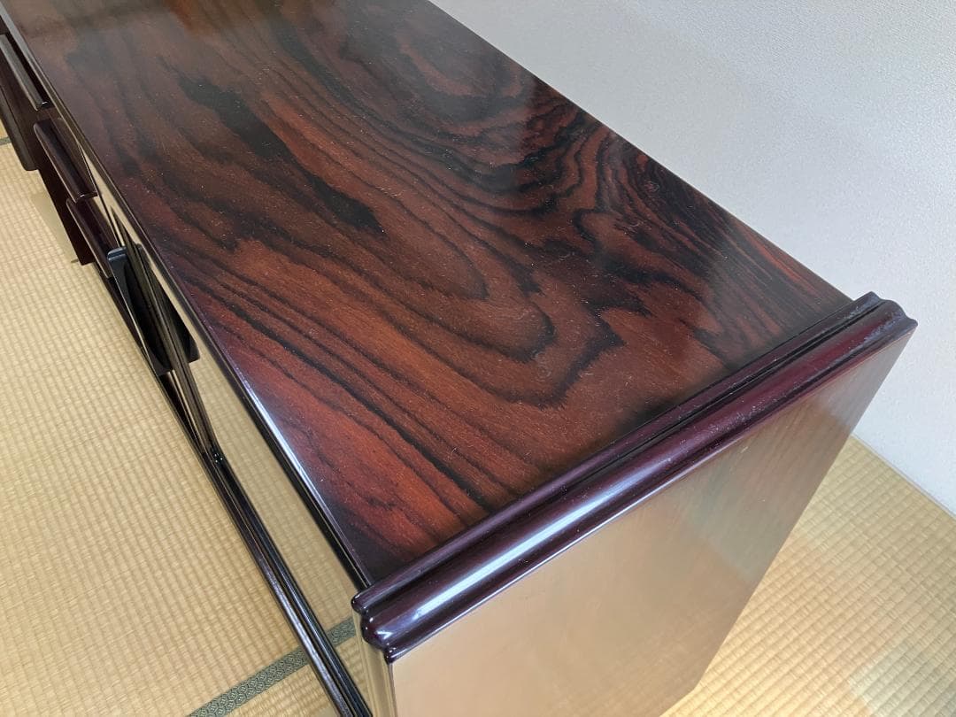 【最終出品】TAKEDOMI製！昭和レトロ　ローズウッド　サイドボード　希少品