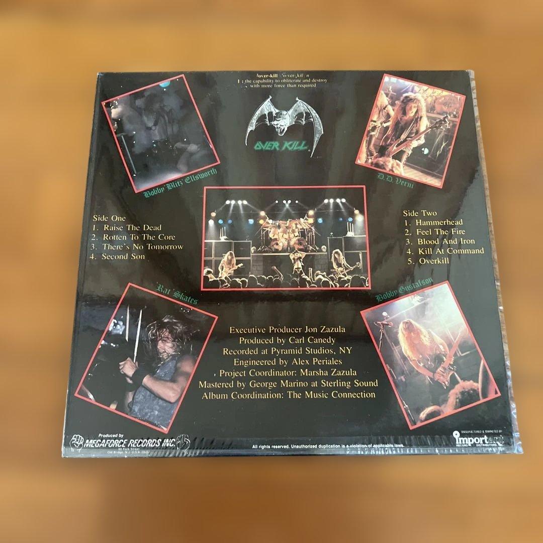 OVER KILL レコード ヘヴィメタル スラッシュメタル