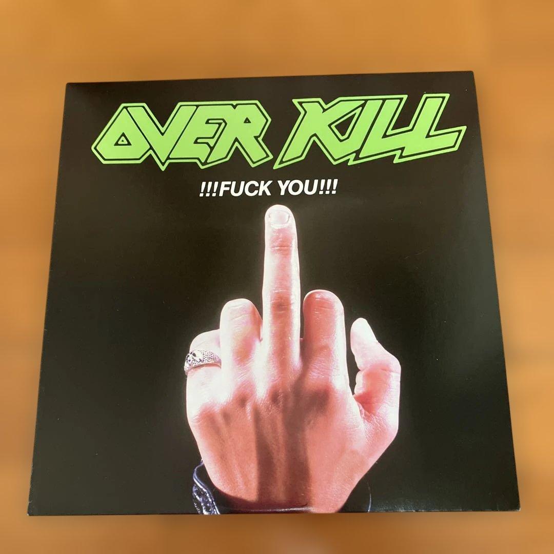 OVER KILL レコード ヘヴィメタル スラッシュメタル