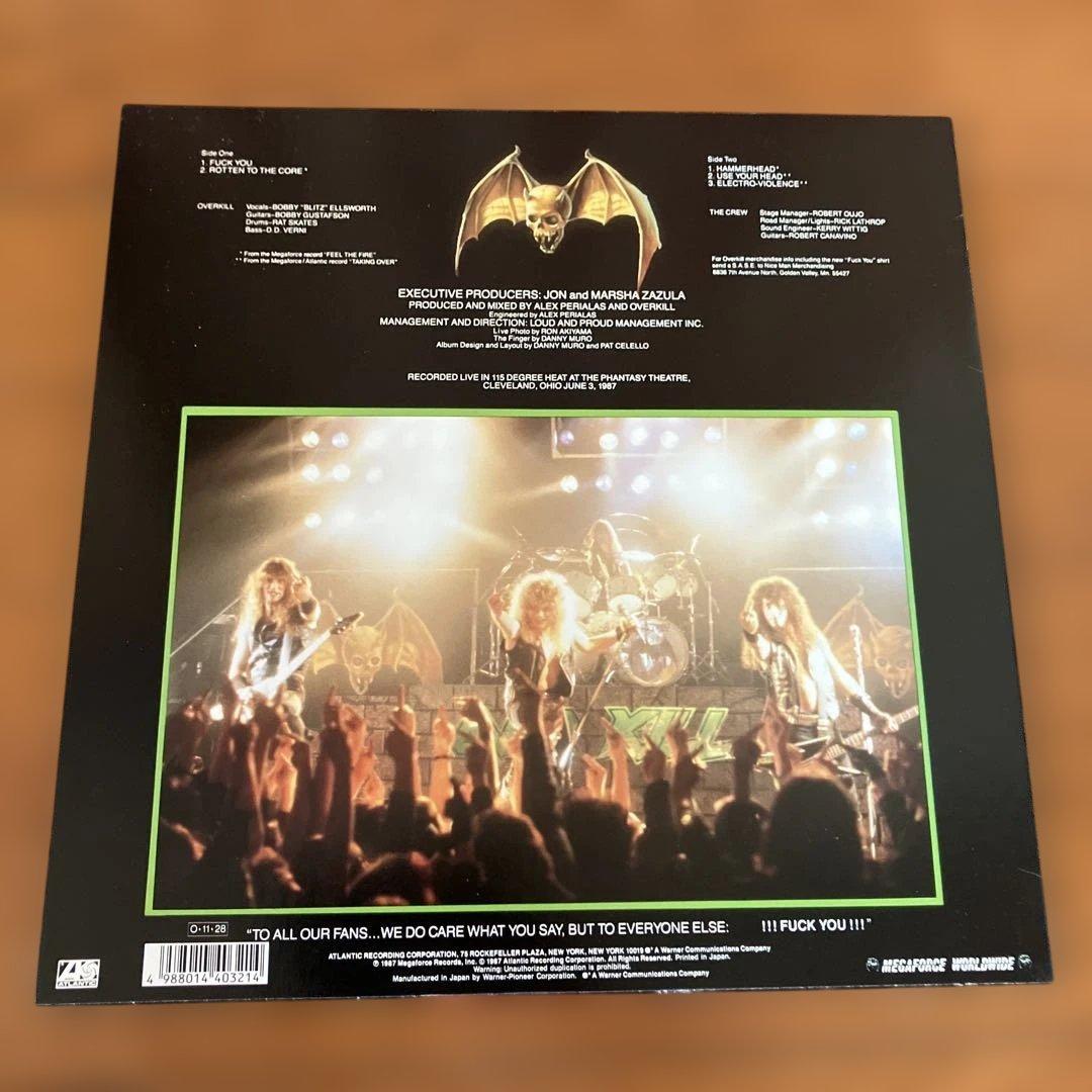 OVER KILL レコード ヘヴィメタル スラッシュメタル