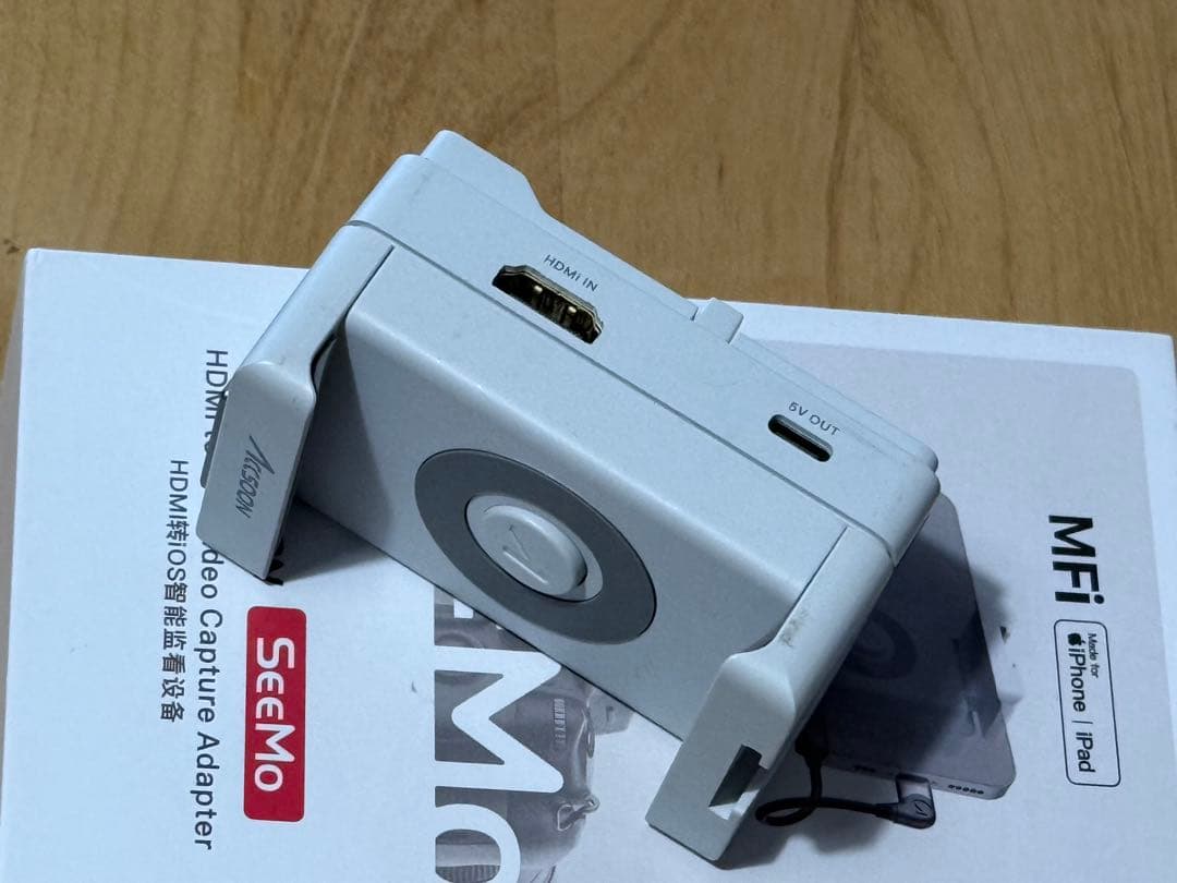 Accsoon SeeMo バッテリー充電器セット