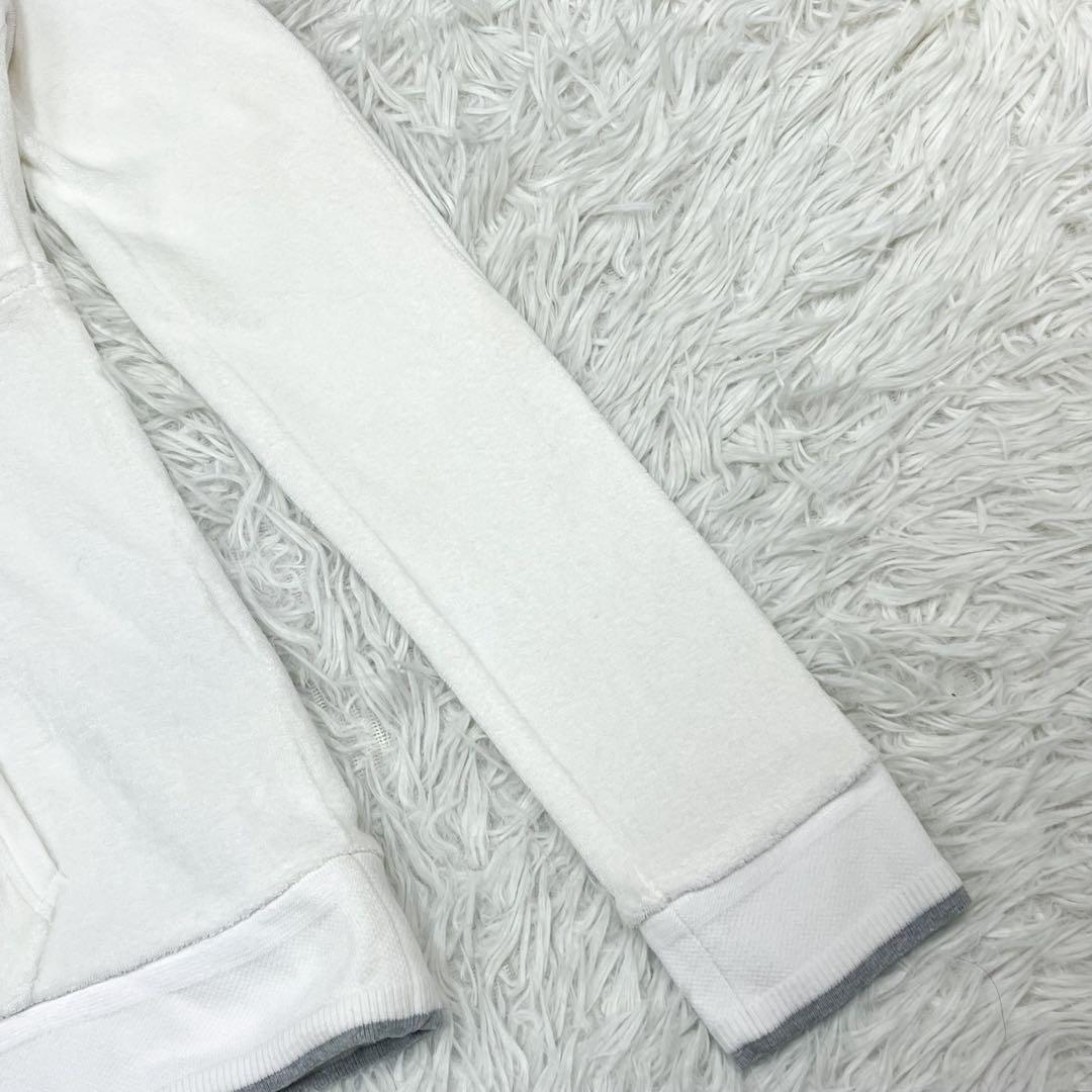 美品 シャネル スポーツライン パイル生地 パーカー ビッグココマーク 09C